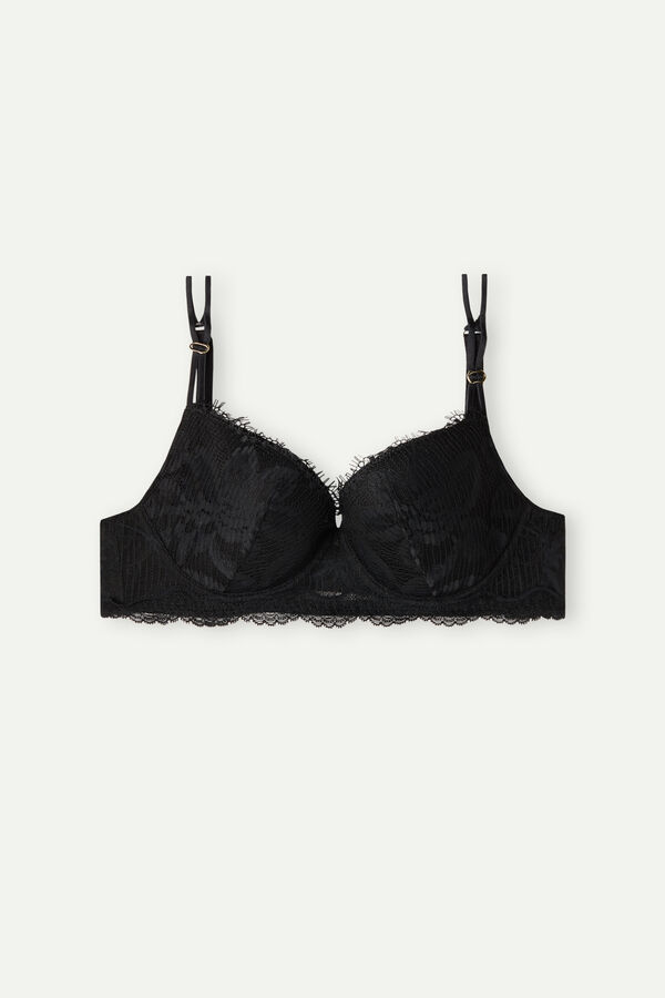 Intimssimi Sensual Unbounded Balconette Bra Negras | PEIIZ55351