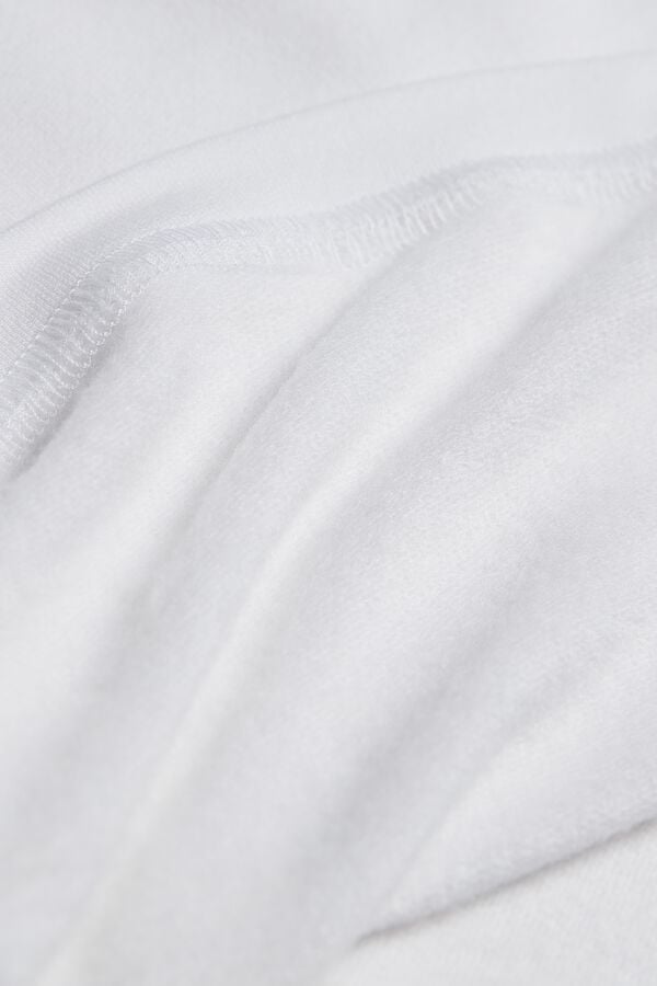 Intimssimi Short-Sleeve Modal-Cashmere Top Blancas | LPESX31702