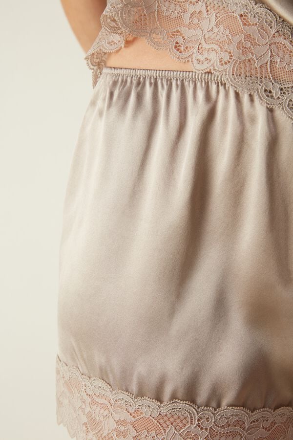 Intimssimi Silk Shorts Natural | PEJKU90589