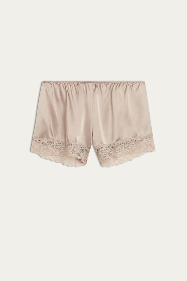 Intimssimi Silk Shorts Natural | PEJKU90589