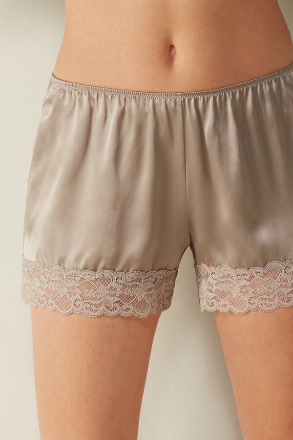 Intimssimi Silk Shorts Natural | PEJKU90589