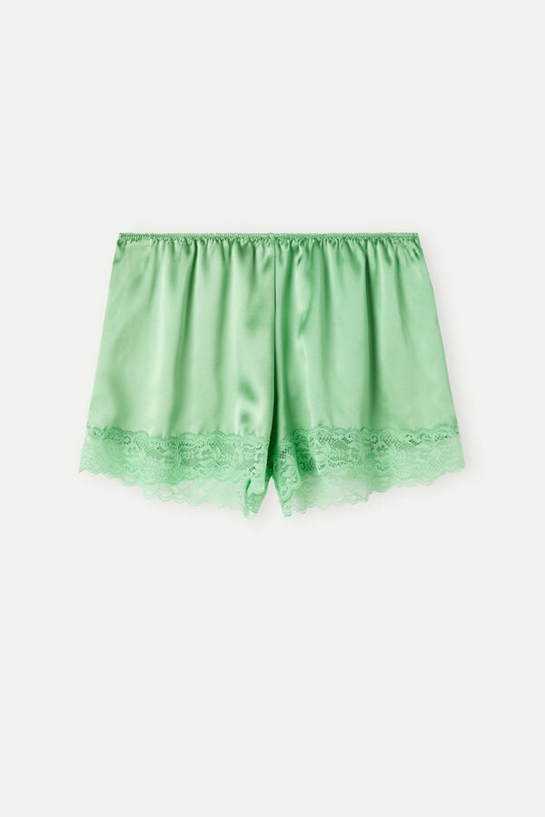 Intimssimi Silk Shorts Verde | PEXBR26520