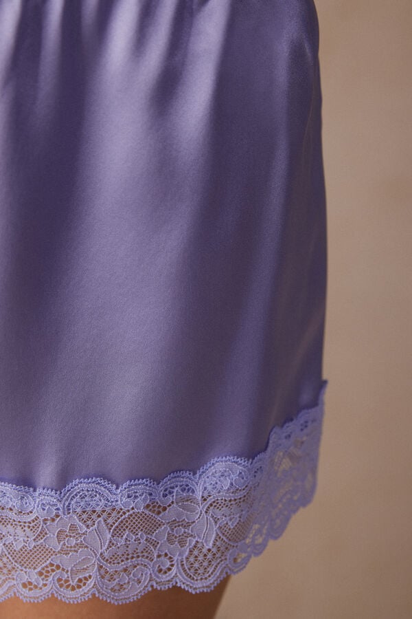 Intimssimi Silk Shorts Violet | FPEHY79767