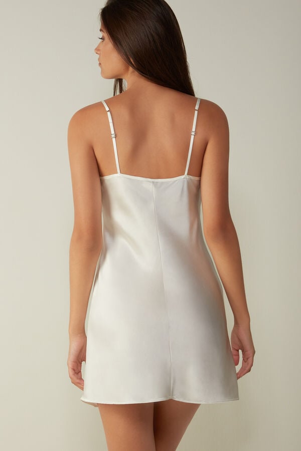 Intimssimi Silk Slip Blancas | PENEJ92758