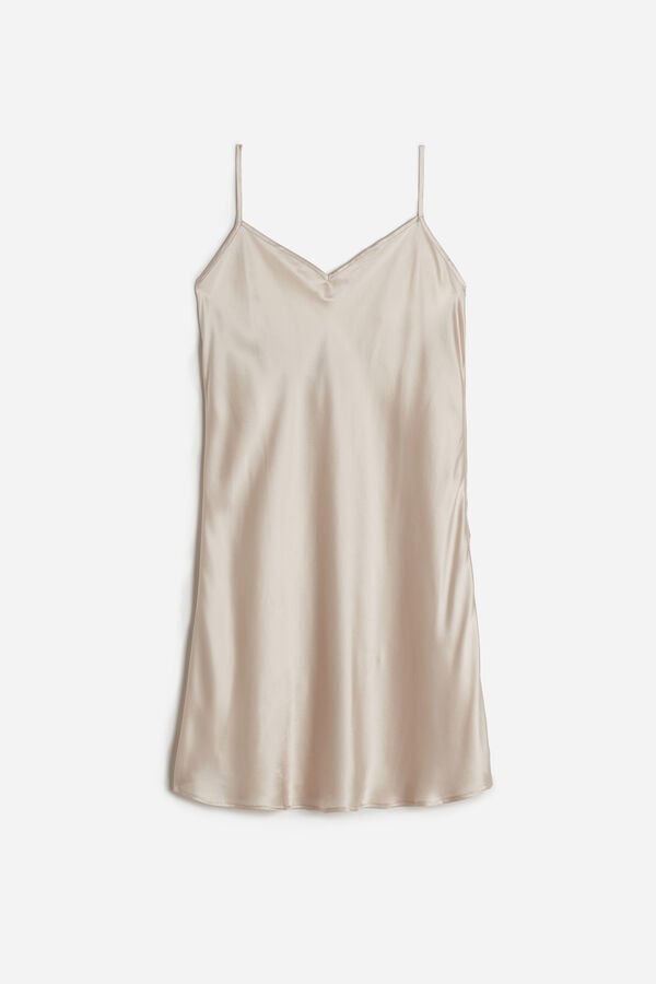 Intimssimi Silk Slip Natural | QPEUV15288