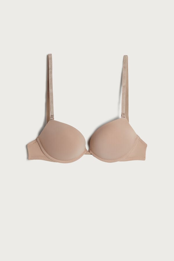 Intimssimi Silvia Multifunción Push-up Bra in Microfiber Natural | UPETG95923