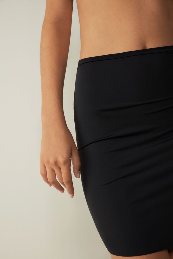 Intimssimi Skirt in Microfiber Negras | FPEHY18508