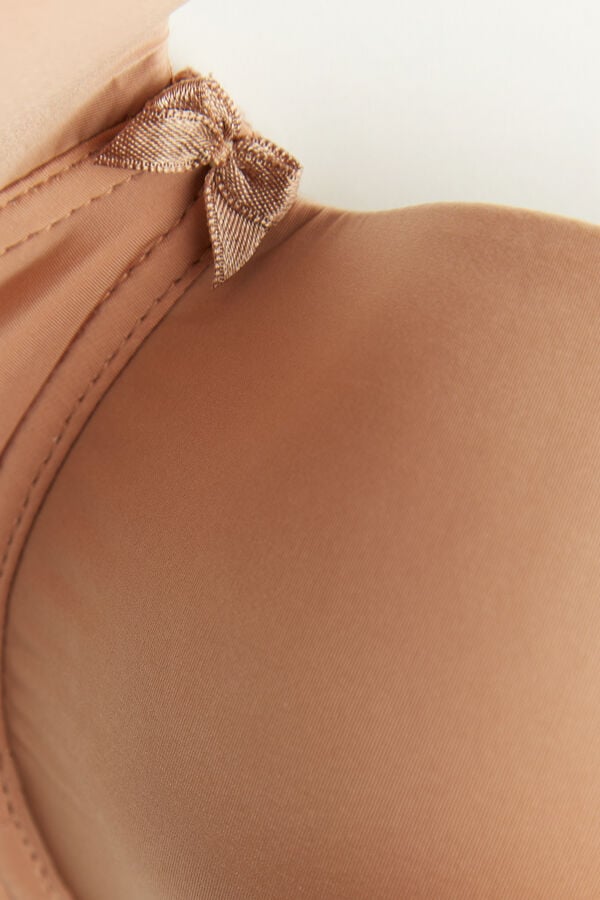 Intimssimi Sofia Balconette Bra in Ultralight Microfiber Natural | GPEEC71485