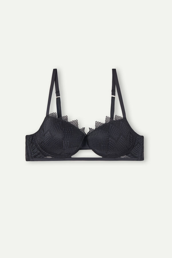 Intimssimi Sofia Urban Nomad Balconette Bra Negras | YPEGT80774