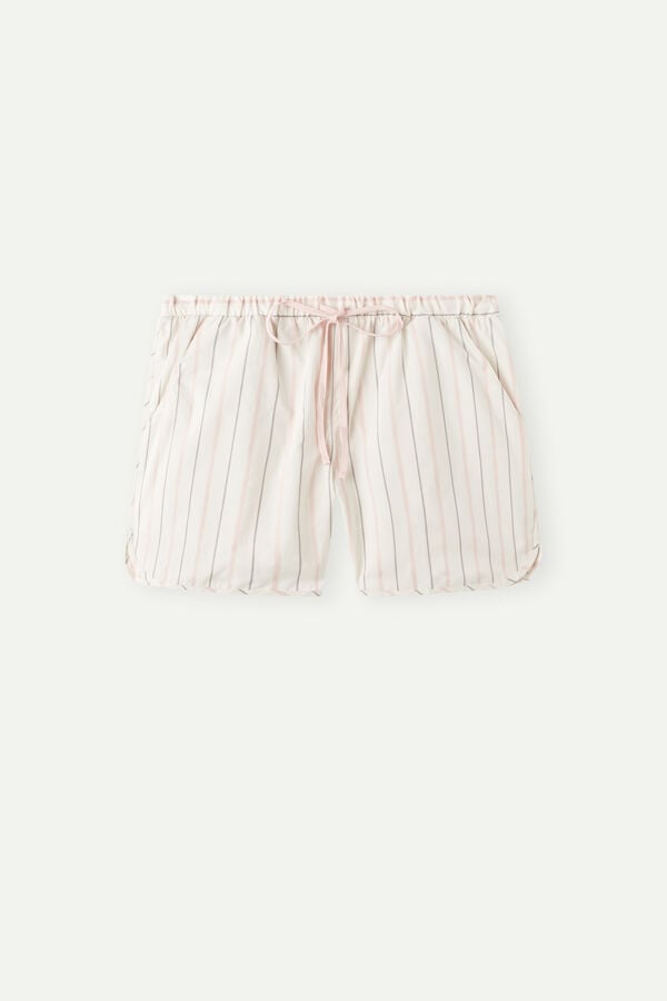 Intimssimi Soft Spring Cotton Cloth Shorts Blancas | PEZDE98740