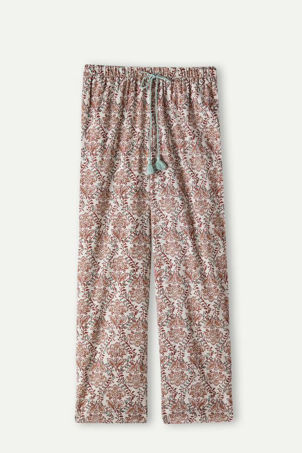 Intimssimi Spices Garden Cotton Trousers Floral | PEQAV77086