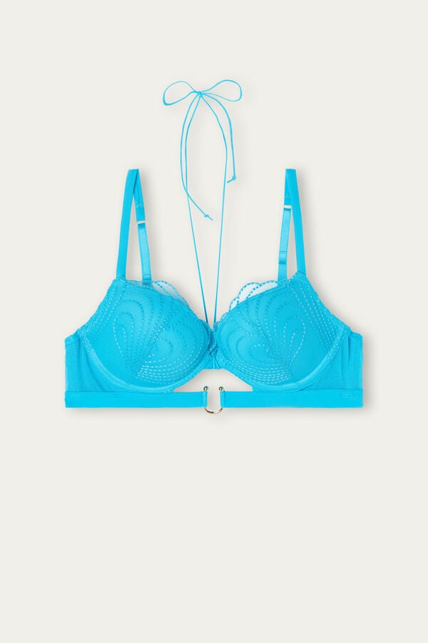 Intimssimi Steal the Show Elettra Super Push-up Bra Azules | TPEPQ34185