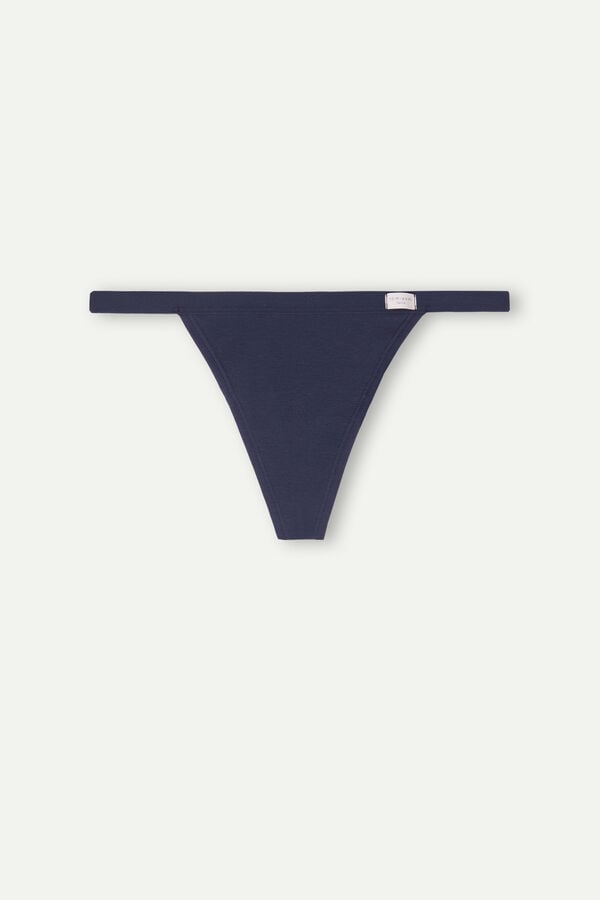 Intimssimi String Thong in Cotton Azules | XPEGW45451