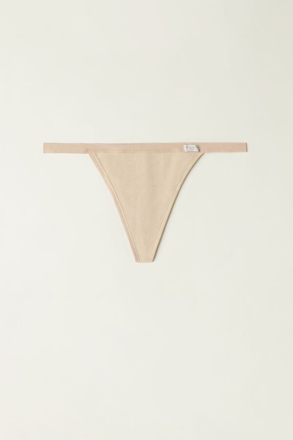 Intimssimi String Thong in Cotton Natural | BPESD75845