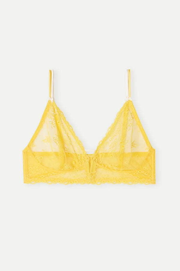 Intimssimi Summer Breeze Triangle Bra Amarillo | LPESX92451