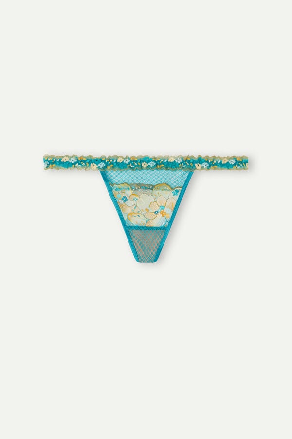 Intimssimi Summer Vibes String Thong Azules | GPEUC20170