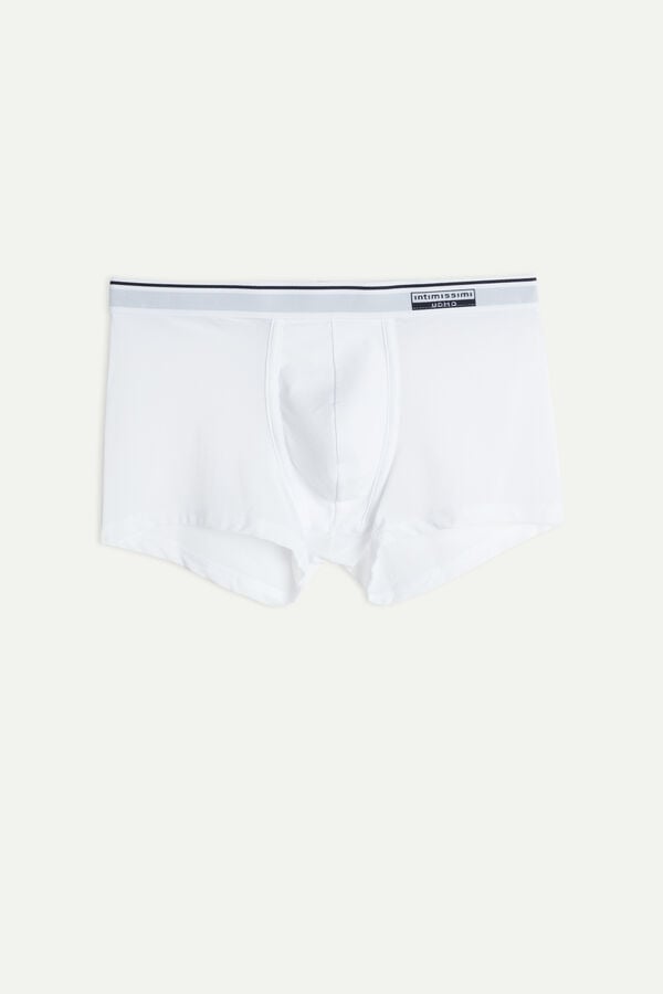 Intimssimi Super Fresh Micro-mesh Boxers Blancas | BPESO70451