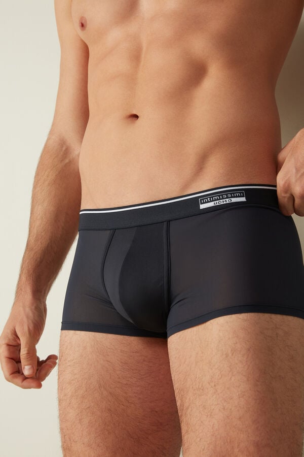 Intimssimi Super Fresh Micro-mesh Boxers Azules | PEDFL47899