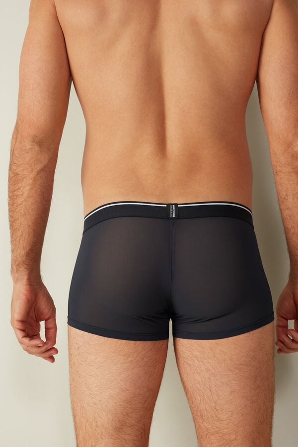 Intimssimi Super Fresh Micro-mesh Boxers Azules | PEDFL47899