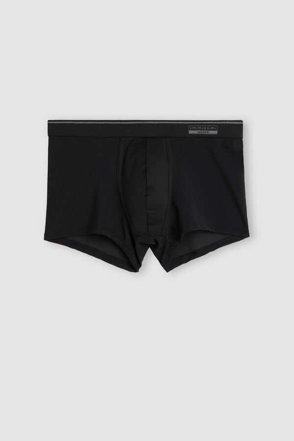 Intimssimi Super Fresh Micro-mesh Boxers Negras | PEDYB69150