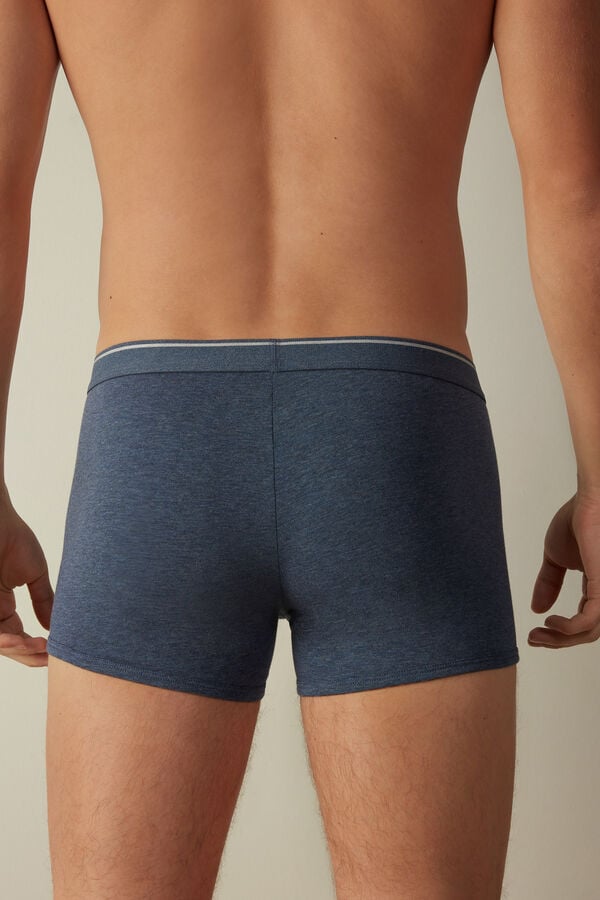 Intimssimi Supima® Cotton Boxers Azules | PENEJ40817