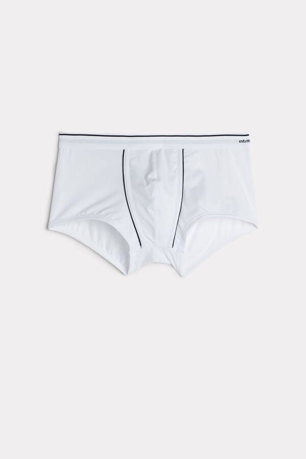 Intimssimi Supima® Cotton Boxers Blancas | PEJVR35174