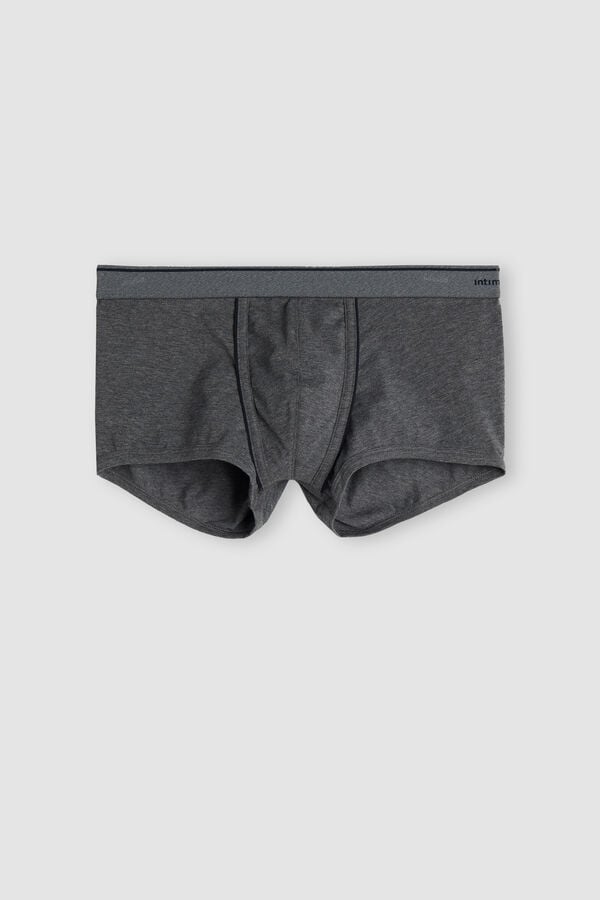 Intimssimi Supima® Cotton Boxers Gris Oscuro | LPETR34643