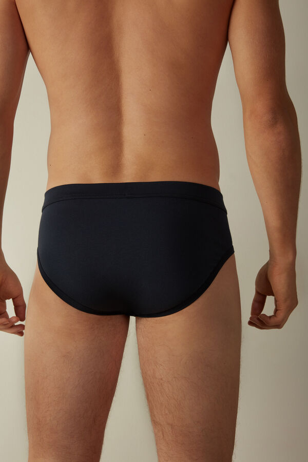 Intimssimi Supima® Cotton Briefs Azules | APEDF36578