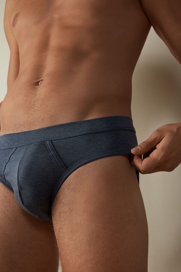 Intimssimi Supima® Cotton Briefs Azules | MPEFT47873