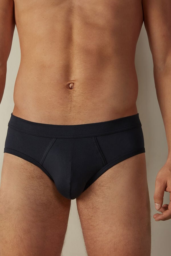 Intimssimi Supima® Cotton Briefs Azules | PENEJ21850