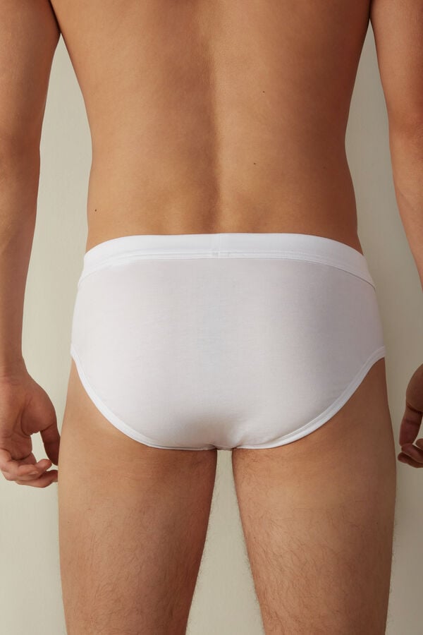 Intimssimi Supima® Cotton Briefs Blancas | GPEUC25234