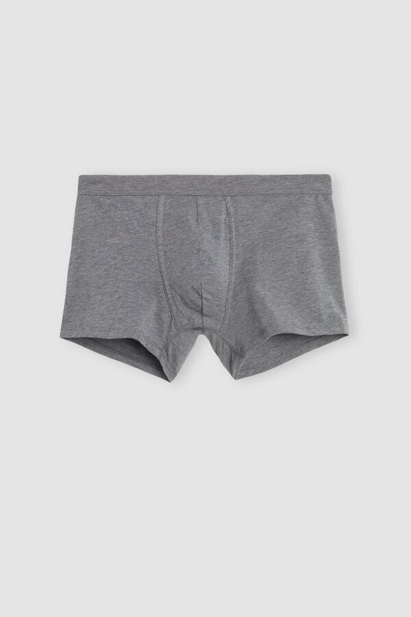 Intimssimi Supima® Cotton Loose Fit Boxers Gris Oscuro | FPEHY90355