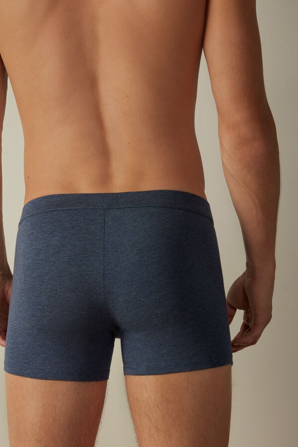 Intimssimi Supima® Cotton Loose Fit Boxers Azules | TPEPQ37085