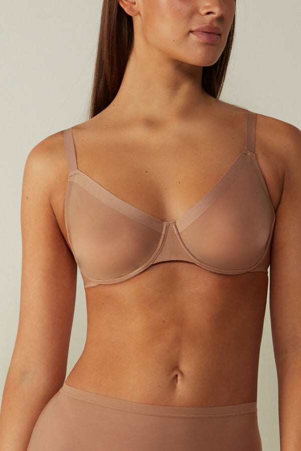 Intimssimi Sveva Invisible Touch Balconette Bra Natural | PEJZR39851