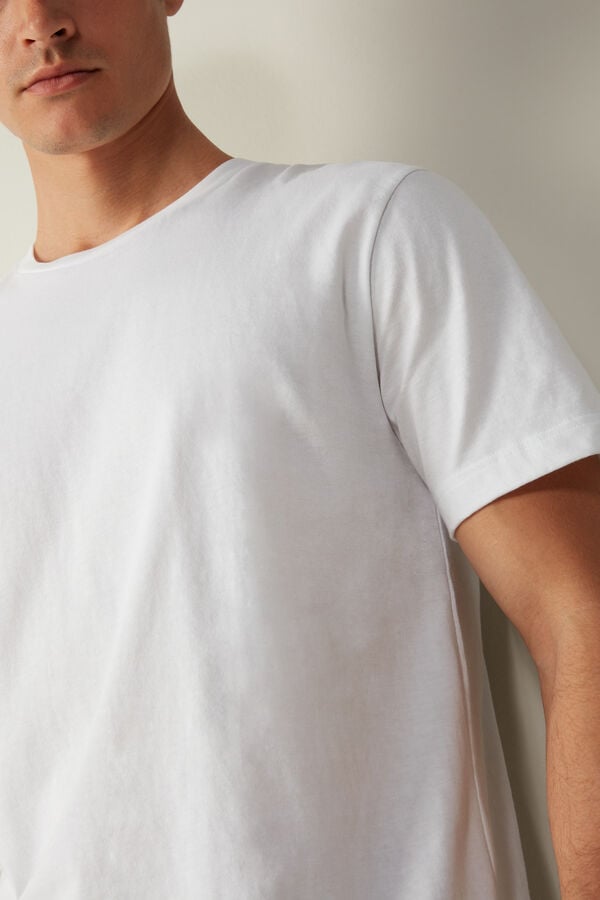 Intimssimi T-shirt in Cotton Jersey Blancas | EPEVG82443