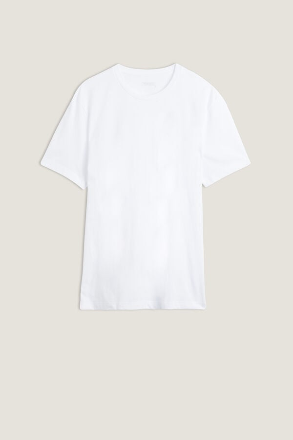 Intimssimi T-shirt in Cotton Jersey Blancas | EPEVG82443