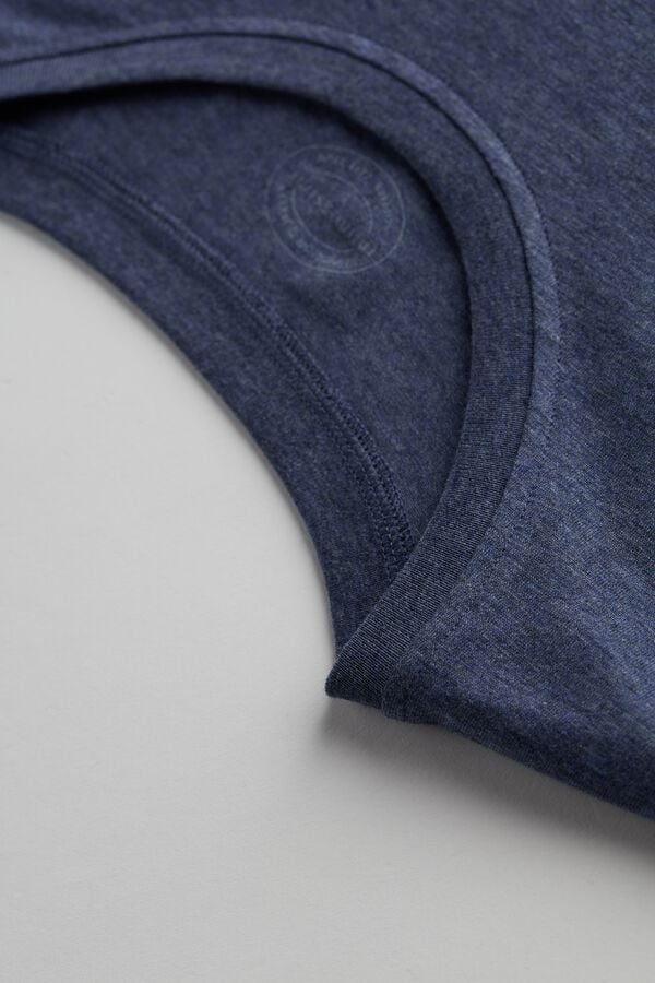 Intimssimi T-shirt in Stretch Supima® Cotton Azules | PEJVR58541