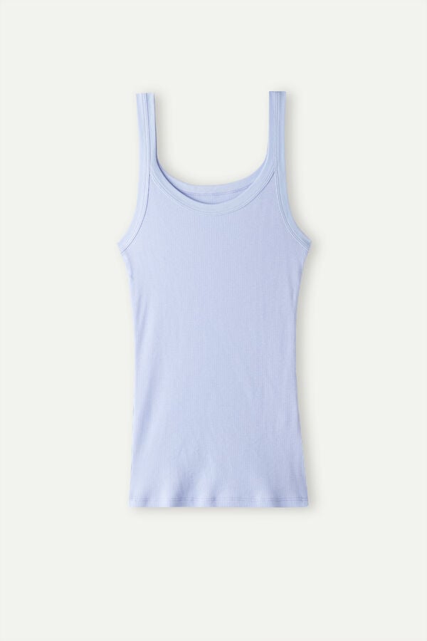 Intimssimi Tank Top in Supima® Cotton Violet | XPEGW94751