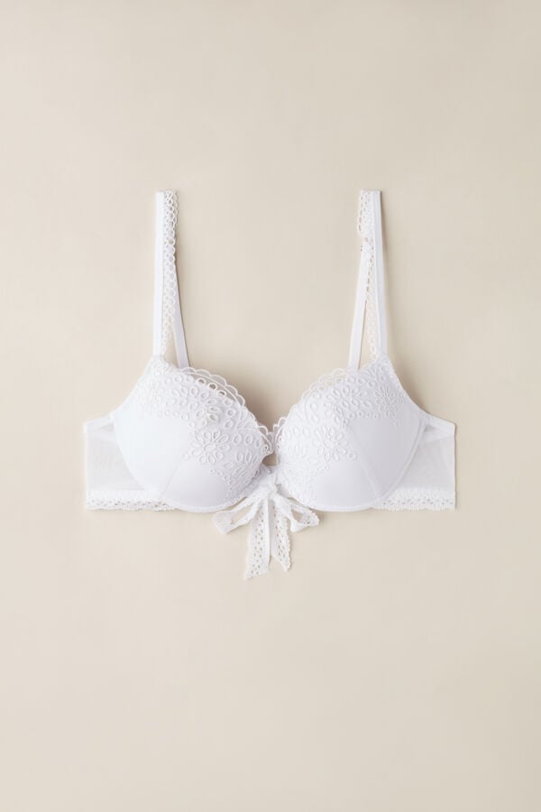 Intimssimi Timeless Simplicity Bellissima Push-up Bra Blancas | ZPENQ93651