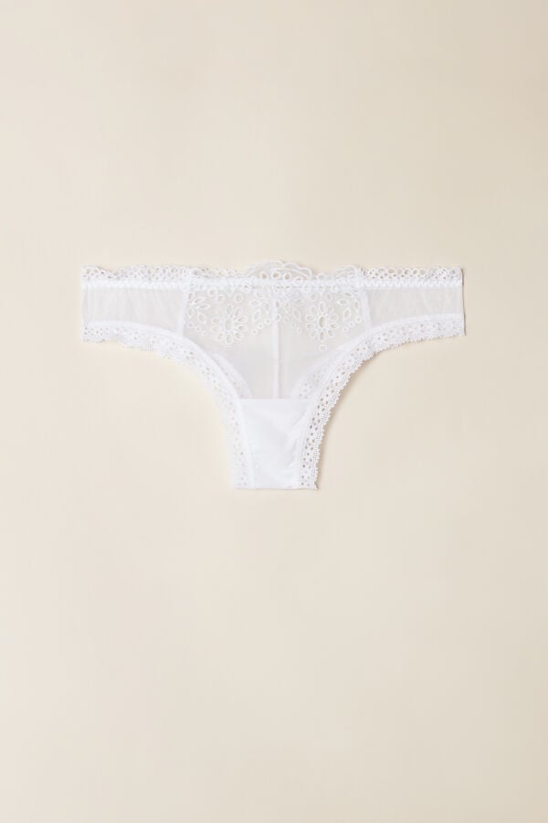 Intimssimi Timeless Simplicity Brazilian Blancas | TPEPQ34355