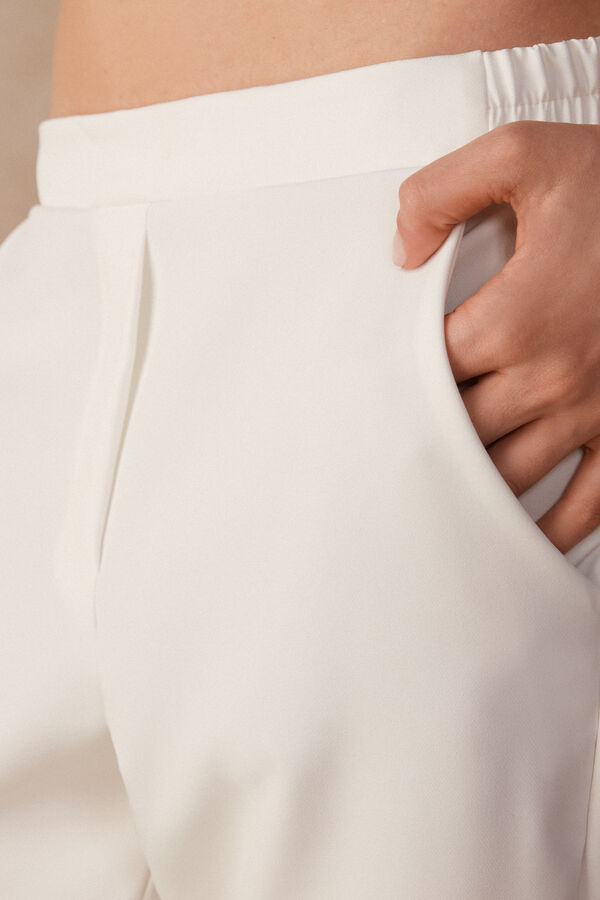 Intimssimi Trousers with Pockets Blancas | APEWC76330