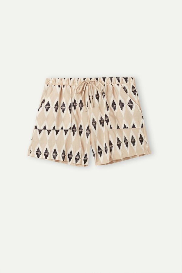 Intimssimi Urban Nomad Cotton Shorts Natural | PENEJ87141