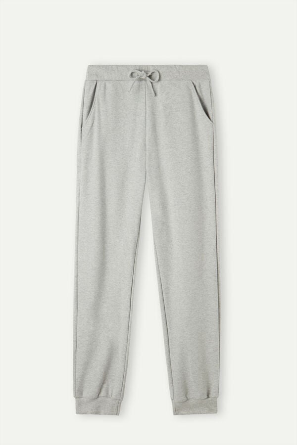 Intimssimi Warm Cuddles Full Length Cuffed Pants Gris | EPEVG71172