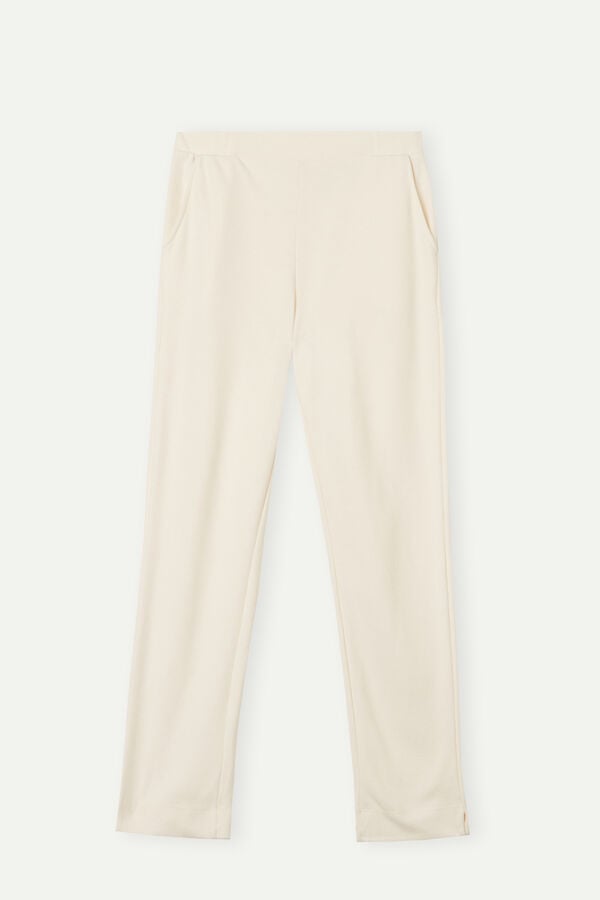 Intimssimi Warm Cuddles Full Length Pants Blancas | LPESX92139