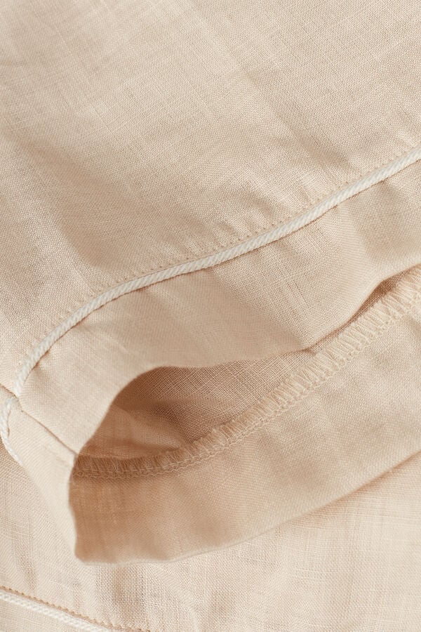 Intimssimi Yacht Night Linen Shorts Natural | PEXMI62469